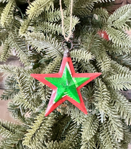 STAR ORNAMENT *NEW* AVAIL JULY 2025